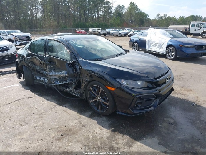 Honda Civic 2021 VIN SHHFK7H48MU217418