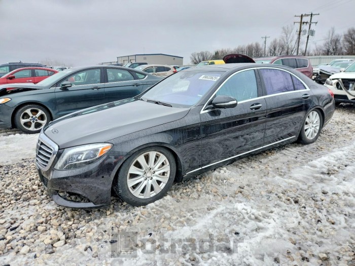 Mercedes-benz S class 2015 VIN WDDUG8CBXFA170321