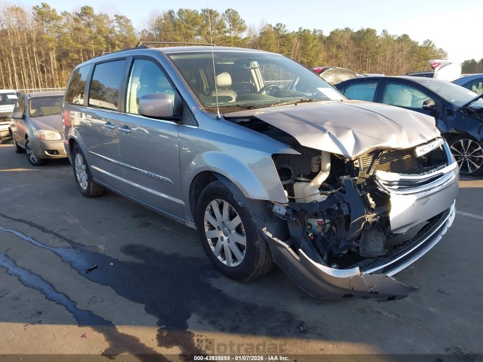 Chrysler Town & country 2016 VIN 2C4RC1BG9GR212717