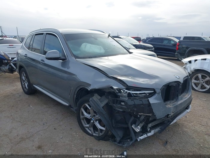 BMW X3 2023 VIN 5UX43DP05P9S24570