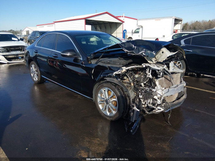 Mercedes-benz C class 2018 VIN WDDWF4KB7JR330140