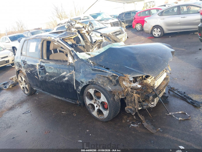 Volkswagen Gti 2012 VIN WVWGD7AJ3CW107600