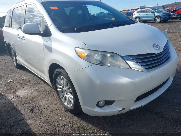 Toyota Sienna 2016 VIN 5TDYK3DC7GS700964
