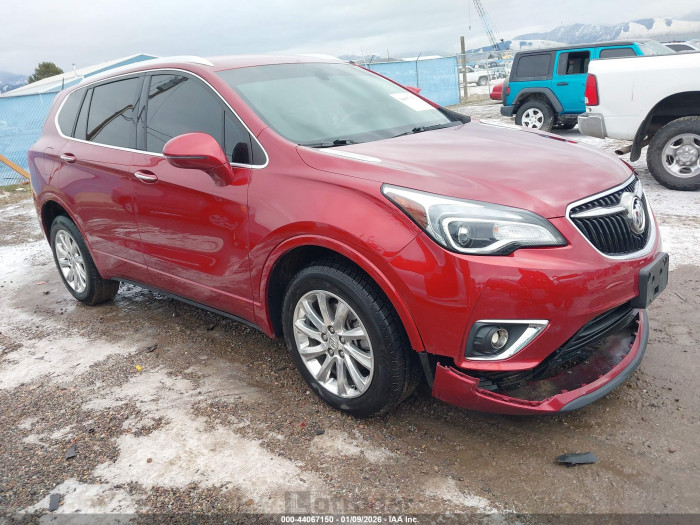 Buick Envision 2019 VIN LRBFX2SA8KD038206