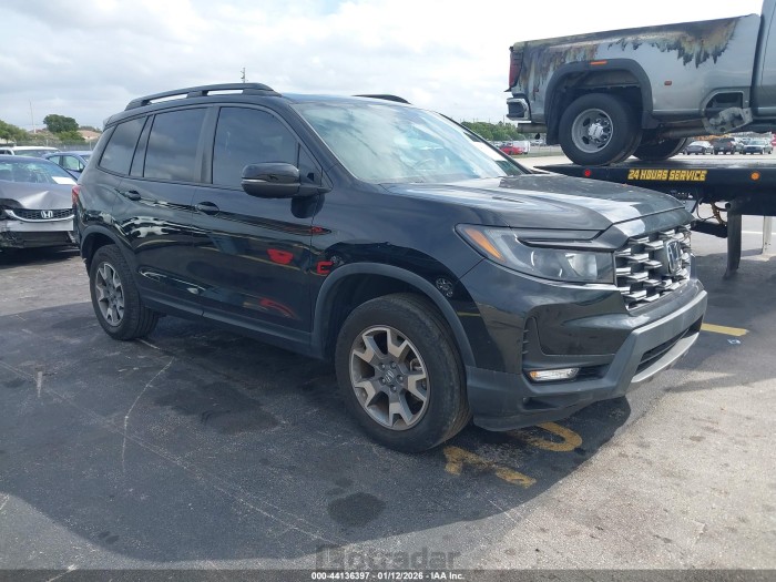 Honda Passport 2023 VIN 5FNYF8H60PB021242