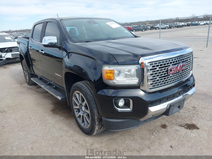 Gmc Canyon 2017 VIN 1GTG6EEN0H1293645