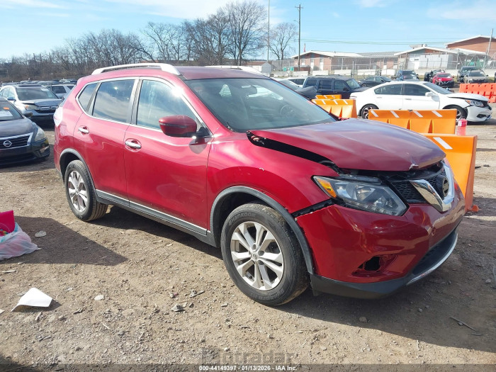 Nissan Rogue 2016 VIN KNMAT2MT1GP712420