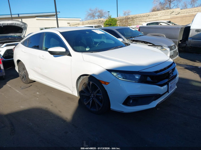 Honda Civic 2019 VIN 2HGFC2F87KH592474