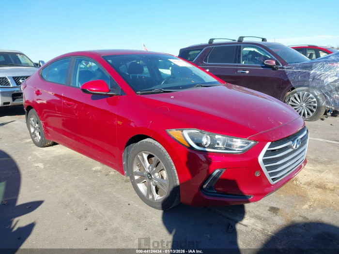 Hyundai Elantra 2017 VIN KMHD84LF9HU272287