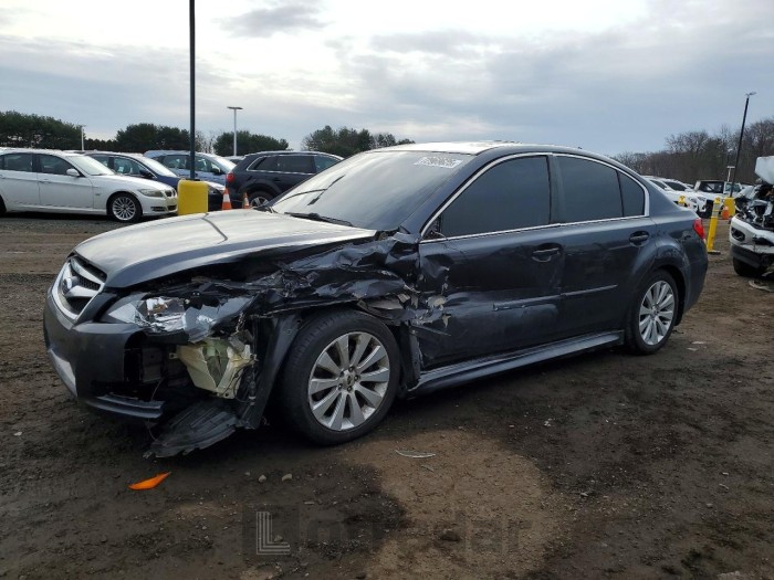 Subaru LEGACY 2012 VIN 4S3BMDK69C2022433