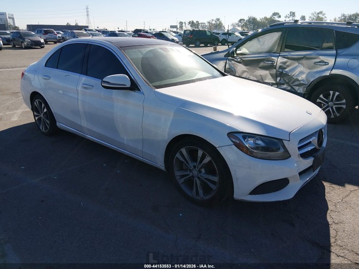 Mercedes-benz C class 2016 VIN 55SWF4JB4GU102587