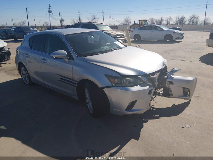 Lexus Ct 200h 2016 VIN JTHKD5BH4G2263764