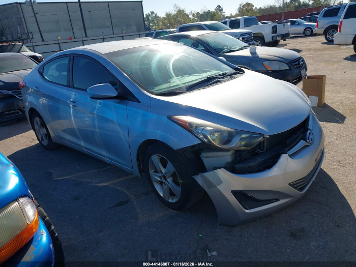 Hyundai Elantra 2012 VIN 5NPDH4AE4CH073780