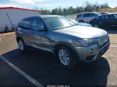 BMW X3 2017 VIN 5UXWZ7C37H0V93784