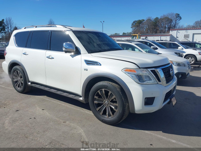 Nissan Armada 2017 VIN JN8AY2ND3H9007573