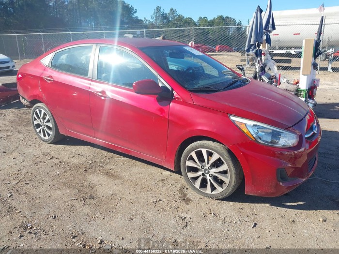 Hyundai Accent 2017 VIN KMHCT4AE0HU374016