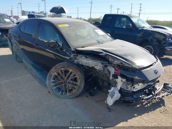 Toyota Camry 2025 VIN 4T1DAACK3SU168160