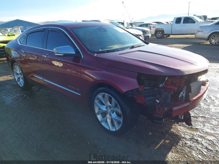 Chevrolet Impala 2016 VIN 2G1145S34G9206704