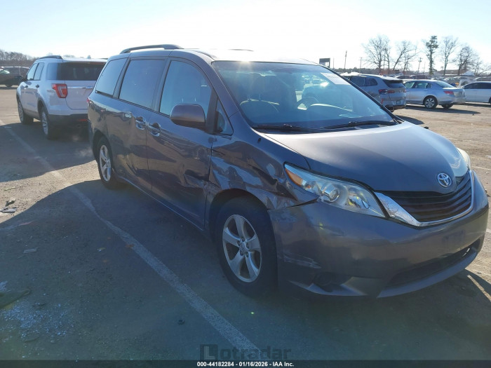 Toyota Sienna 2013 VIN 5TDKK3DCXDS298665