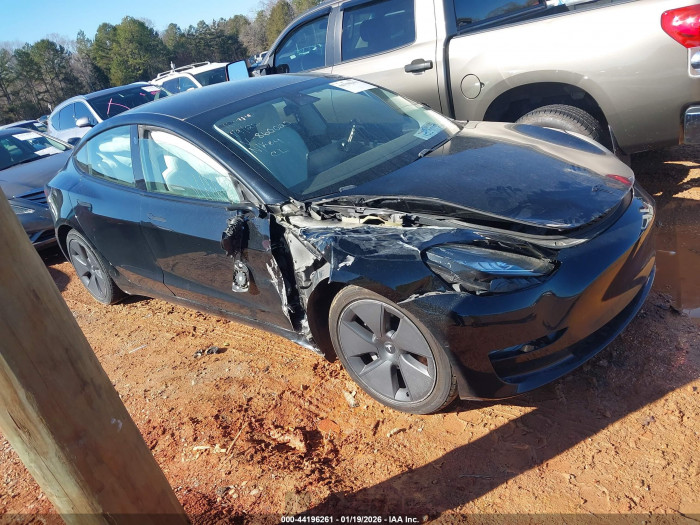 Tesla Model 3 2021 VIN 5YJ3E1EBXMF860025