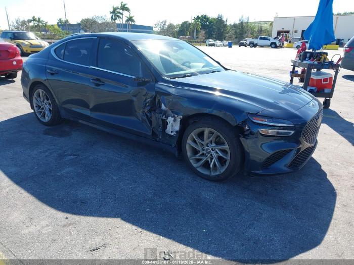 Genesis G70 2022 VIN KMTG34TA6NU097675