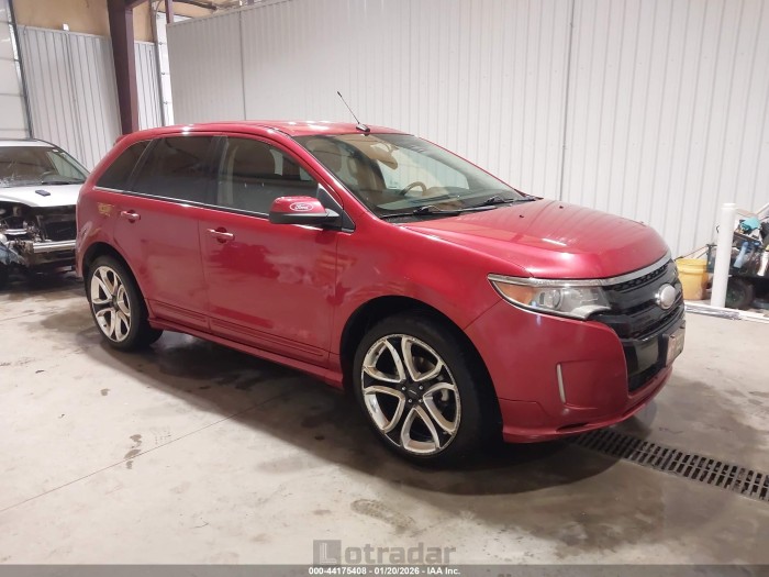 Ford Edge 2012 VIN 2FMDK3AK5CBA53885