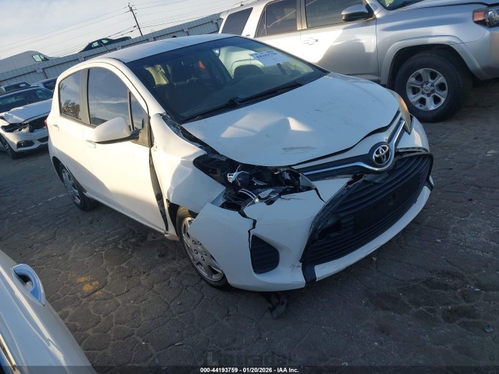 Toyota Yaris 2016 VIN VNKKTUD35GA063750