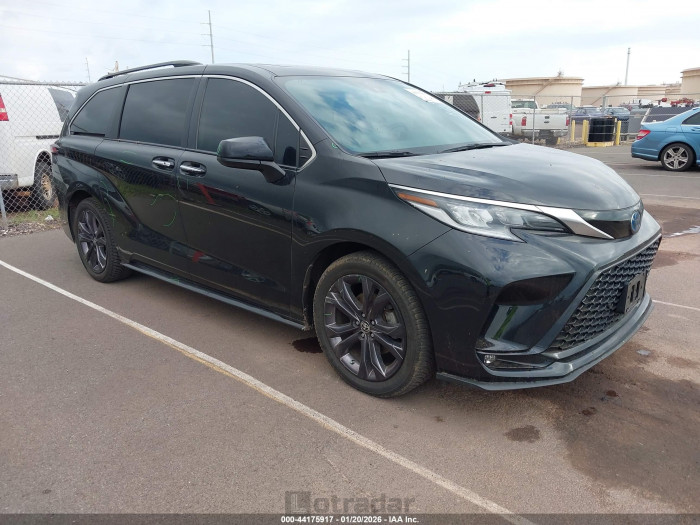 Toyota Sienna 2022 VIN 5TDXRKEC4NS105888