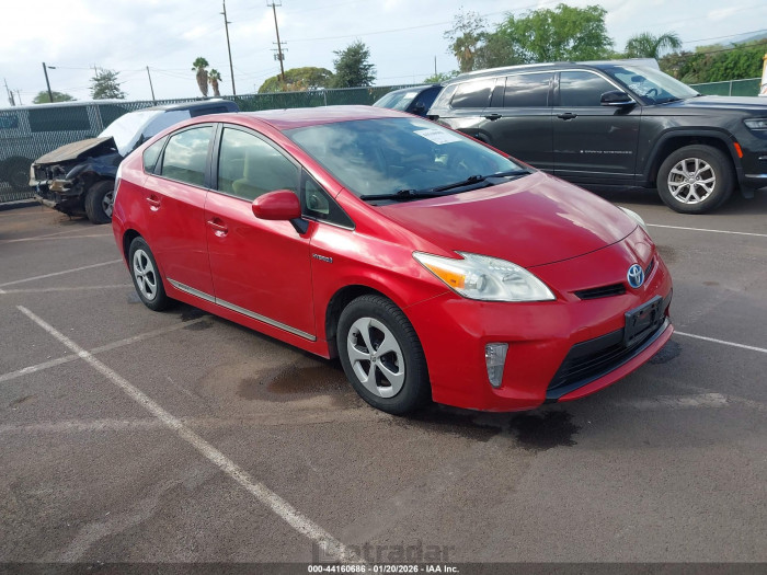 Toyota Prius 2012 VIN JTDKN3DU5C0336031
