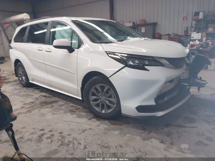 Toyota Sienna 2025 VIN 5TDBSKFC3SS165900
