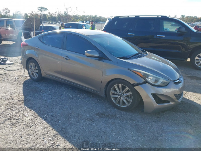 Hyundai Elantra 2015 VIN 5NPDH4AE6FH614249
