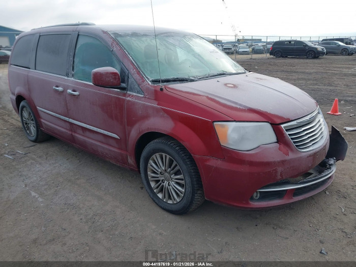 Chrysler Town & country 2016 VIN 2C4RC1CG5GR220876