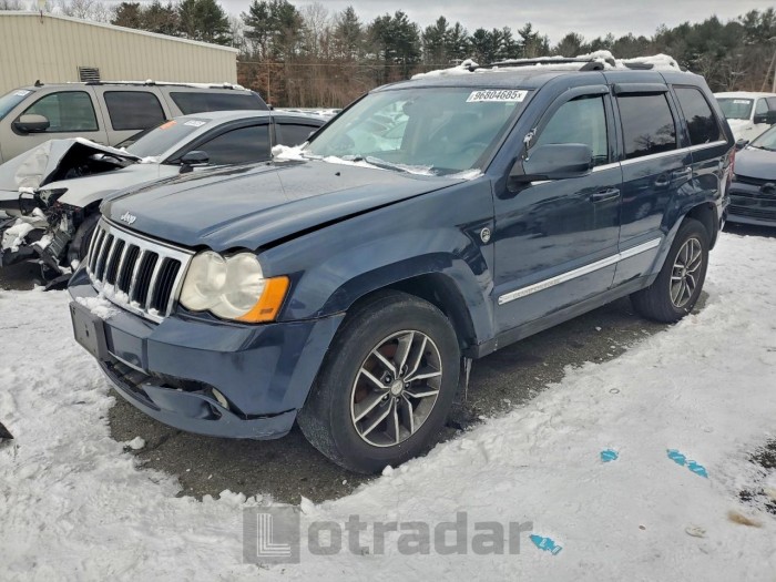 Jeep Grand cherokee 2009 VIN 1J8HR58P69C505116