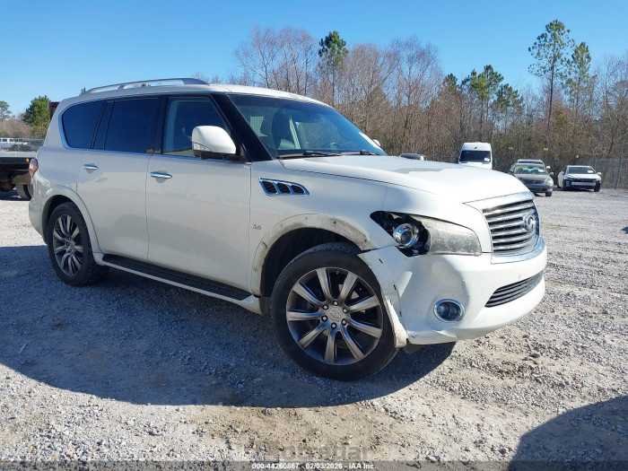 Infiniti Qx80 2014 VIN JN8AZ2NF0E9555038