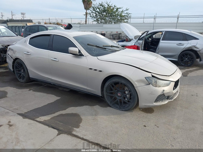 Maserati Ghibli 2014 VIN ZAM57RTA8E1095303