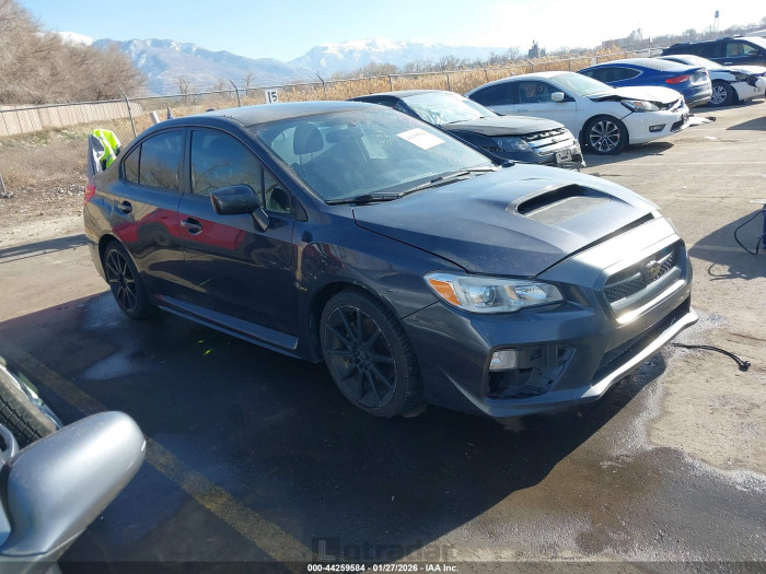 Subaru Wrx 2015 VIN JF1VA1A65F9816465