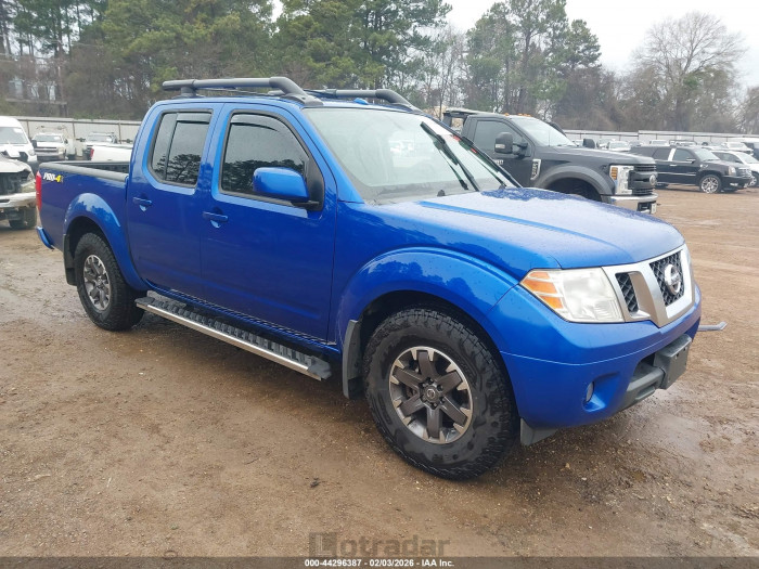 Nissan Navara (frontier) 2014 VIN 1N6AD0EV7EN740827
