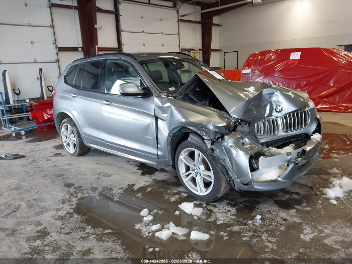 BMW X3 2014 VIN 5UXWX9C50E0D22423