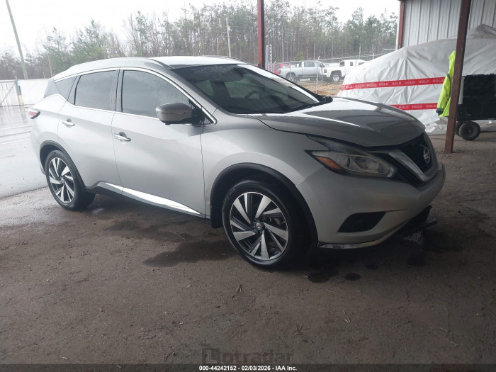 Nissan Murano 2015 VIN 5N1AZ2MG6FN247575