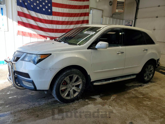 Acura Mdx 2012 VIN 2HNYD2H6XCH507154