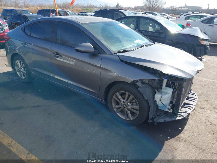 Hyundai Elantra 2018 VIN 5NPD84LF4JH276509