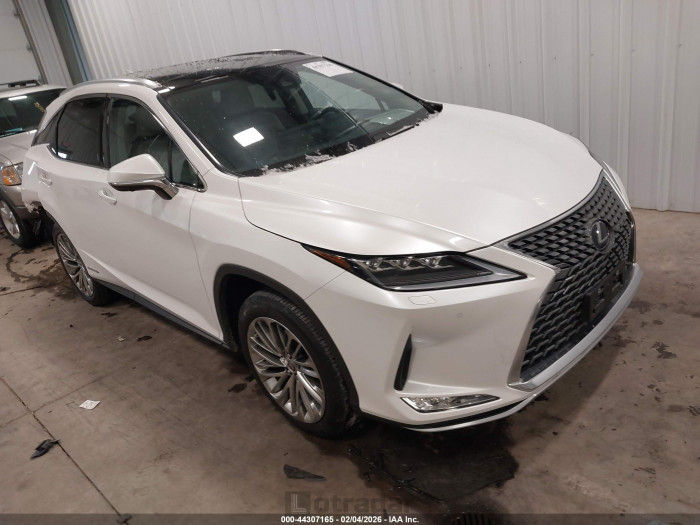 Lexus Rx 2022 VIN 2T2JGMDA7NC085793