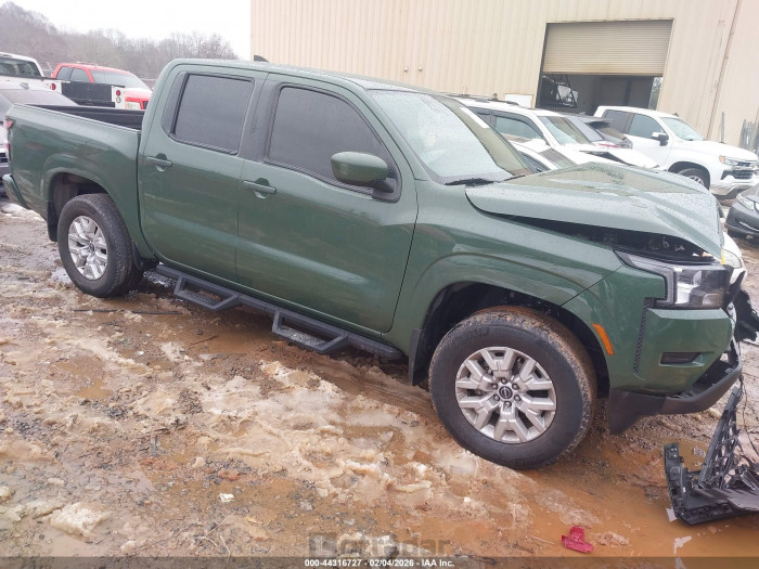 Nissan Navara (frontier) 2022 VIN 1N6ED1EK3NN622318