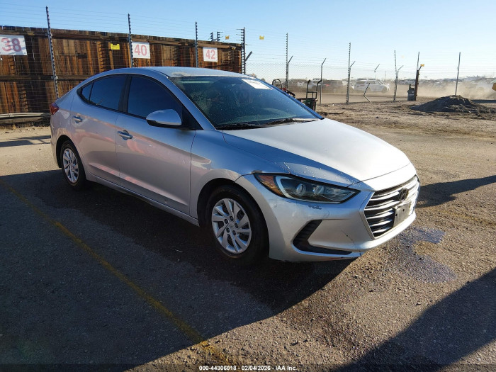 Hyundai Elantra 2017 VIN 5NPD74LF5HH113249