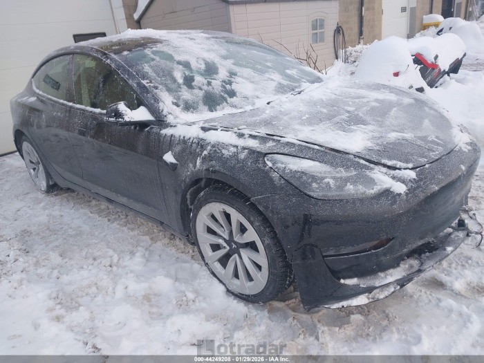 Tesla Model 3 2022 VIN 5YJ3E1EA1NF328719
