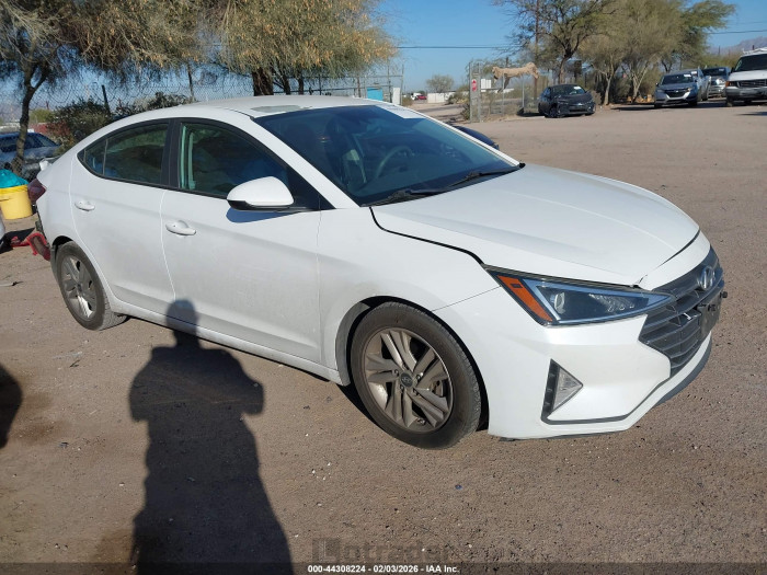 Hyundai Elantra 2020 VIN 5NPD84LFXLH561251
