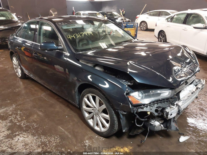 Audi A4 2013 VIN WAUFFAFL4DN012318