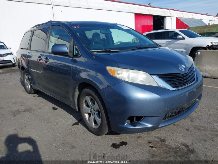 Toyota Sienna 2013 VIN 5TDKK3DC7DS404652
