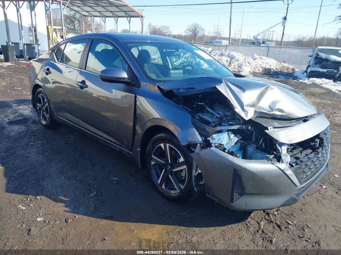 Nissan Sentra 2025 VIN 3N1AB8CV5SY352104