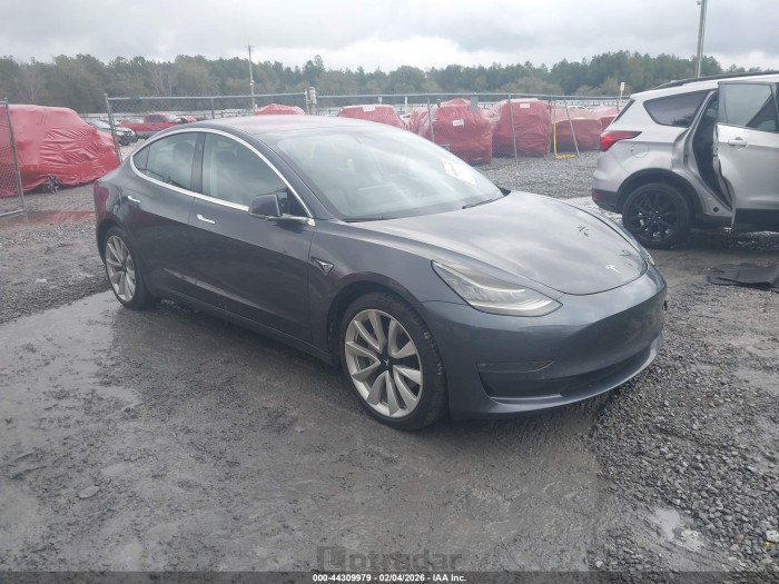 Tesla Model 3 2018 VIN 5YJ3E1EA4JF163324